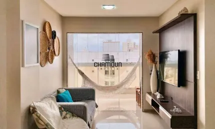 Apartamento de 02 quartos, sendo 01 suíte na praia do morro guarapari es