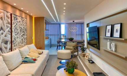 Apartamento 4 quartos à venda na Praia de Bacutia Enseada Azul