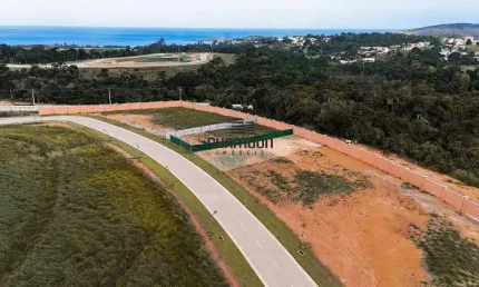 Terreno em condomínio fechado à venda na Avenida Padre José de Anchieta, Perocão, Guarapari