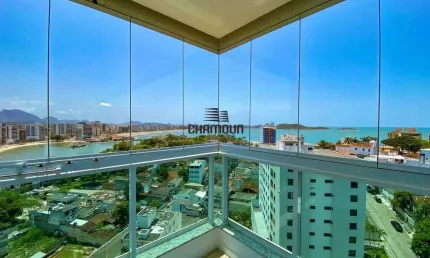 Apartamento à venda, 3 quartos, 1 suíte, 2 vagas, Centro - Guarapari/ES