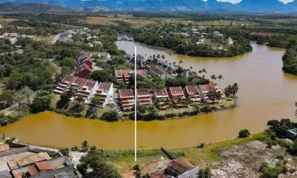 Lote 1.230 metros quadrados à venda em Nova Guarapari frente lagoa