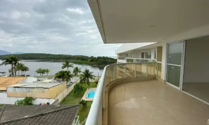 Apartamento com 3 quartos, 2 vagas e varanda em Nova Guarapari/ES.