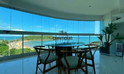 Apartamento à venda, 4 quartos, 4 suítes, 3 vagas, Enseada Azul - Guarapari/ES