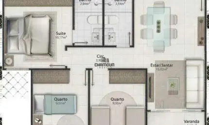 Apartamento à venda, 3 quartos, 2 vagas de garagem, Praia da Costa - Vila Velha - ES