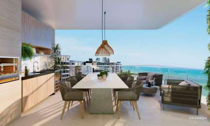Apartamento à venda, 3 quartos, 3 suítes, 4 vagas, Enseada Azul - Guarapari/ES
