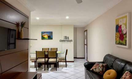 Apartamento a venda na Beira Mar com 2 quartos + 1 reversível, 1 vaga de garagem na Praia do Morro, Guarapari ES