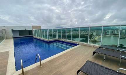 Apartamento de 2 quartos, com lazer completo na cobertura no centro de Guarapari