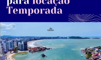 Apartamento 3 quartos – temporada na praia do morro (guarapari/es)