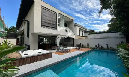 Casa em condomínio fechado com 6 quartos à venda na alameda baguio, --, riviera, bertioga por r$ 9.700.000