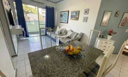 Apartamento com 2 quartos à venda na Rua Iracema, --, Enseada, Guarujá por R$ 460.000