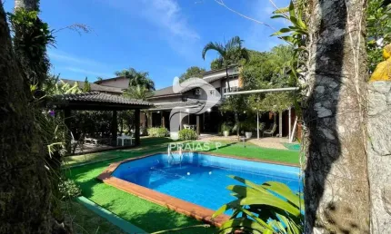 Casa em condomínio fechado com 4 quartos à venda na Passeio Sete Quedas, --, Riviera, Bertioga por R$ 3.400.000