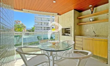 Apartamento com 3 quartos à venda na passeio dos galeões, --, riviera, bertioga por r$ 3.200.000