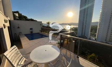 Cobertura com 3 quartos à venda na Caminho das Tartarugas, --, Enseada, Guarujá por R$ 1.100.000