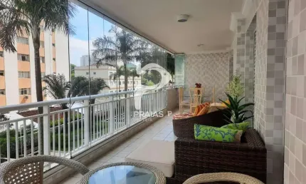 Apartamento com 3 quartos à venda na Avenida General Rondon, --, Jardim Astúrias, Guarujá por R$ 1.000.000
