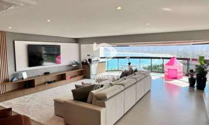 Apartamento com 5 quartos à venda na Caminho das Tartarugas, --, Enseada, Guarujá por R$ 3.800.000