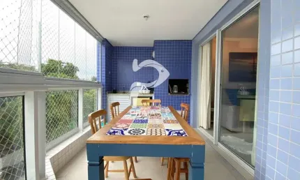 Apartamento com 3 quartos à venda na alameda do remo, --, riviera, bertioga por r$ 2.600.000