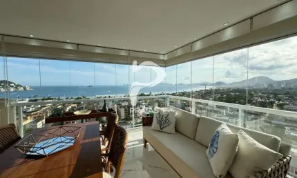 Apartamento com 2 quartos à venda na Rua Bandeirantes, --, Enseada, Guarujá por R$ 850.000