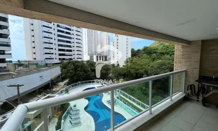 Apartamento com 2 quartos à venda na das galhetas x rua costa esmeralda, --, jardim astúrias, guarujá por r$ 940.000