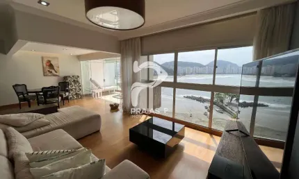 Apartamento com 2 quartos à venda na avenida general monteiro de barros, --, jardim astúrias, guarujá por r$ 1.090.000
