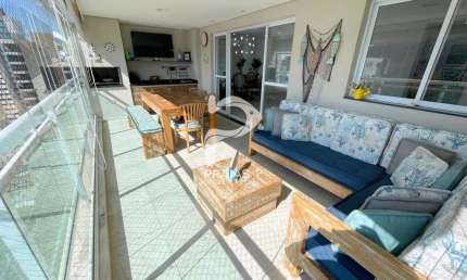 Apartamento com 3 quartos à venda na gervásio bonavides, --, jardim astúrias, guarujá por r$ 1.305.000
