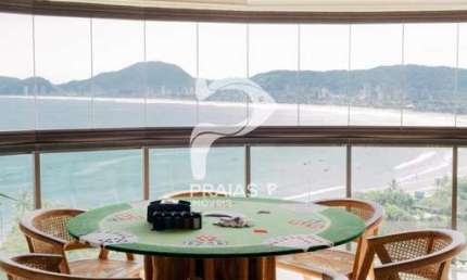 Apartamento com 5 quartos à venda na Caminho das Tartarugas, --, Enseada, Guarujá por R$ 4.200.000