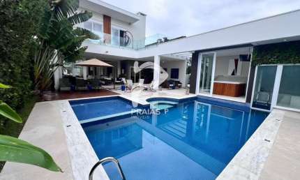 Casa em condomínio fechado com 5 quartos à venda na Vanderlei Machado Afonso (rua 90), --, Jardim Acapulco, Guarujá por R$ 4.900.000