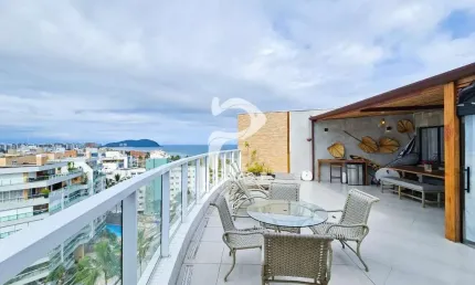 Cobertura com 2 quartos à venda na largo da pousada, --, riviera, bertioga por r$ 4.000.000