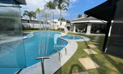 Casa em condomínio fechado com 4 quartos à venda na Rubens Fabris (rua14), --, Jardim Acapulco, Guarujá por R$ 7.600.000