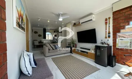Apartamento com 2 quartos à venda na avenida do parque, --, enseada, guarujá por r$ 530.000