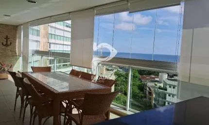 Apartamento com 3 quartos à venda na rua dona vitória yunes stefano, --, enseada, guarujá por r$ 1.350.000