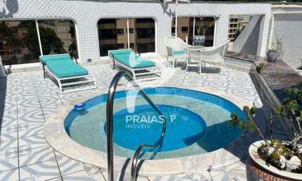 Cobertura com 3 quartos à venda na Avenida Santa Maria, --, Enseada, Guarujá por R$ 950.000