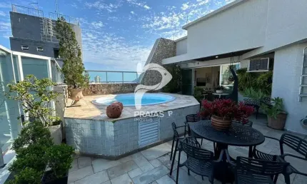 Cobertura com 3 quartos à venda na Praxedes Pinto de Abreu, --, Jardim Astúrias, Guarujá por R$ 850.000