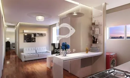 Apartamento com 2 quartos à venda na avenida general rondon, --, jardim astúrias, guarujá por r$ 671.500