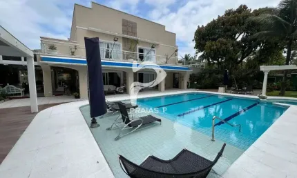 Casa em condomínio fechado com 5 quartos à venda na romão fidalgo salgado neto (av. 10), --, jardim acapulco, guarujá por r$ 6.900.000