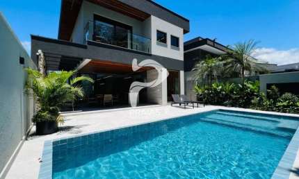 Casa em condomínio fechado com 6 quartos à venda na Alameda Mindoro, --, Riviera, Bertioga por R$ 7.900.000