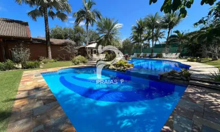 Casa em condomínio fechado com 5 quartos à venda na Milton Mussa Gaze (av. 09), --, Jardim Acapulco, Guarujá por R$ 8.500.000