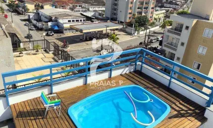 Cobertura com 2 quartos à venda na José Amadeu Ramos, --, Jardim Astúrias, Guarujá por R$ 700.000