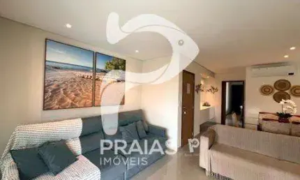 Apartamento com 4 quartos à venda na Avenida General Rondon, --, Jardim Astúrias, Guarujá por R$ 1.100.000