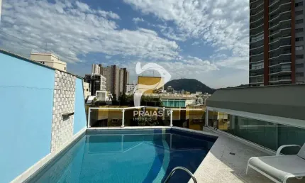 Cobertura com 4 quartos à venda na Rua Argentina, --, Enseada, Guarujá por R$ 1.800.000