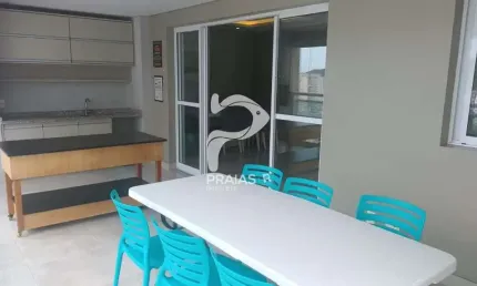 Apartamento com 3 quartos à venda na Gervásio Bonavides, --, Jardim Astúrias, Guarujá por R$ 1.300.000