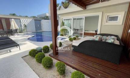 Casa em condomínio fechado com 5 quartos à venda na Milton Mussa Gaze (av. 09), --, Jardim Acapulco, Guarujá por R$ 5.000.000