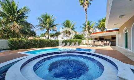Casa em condomínio fechado com 5 quartos à venda na Alameda Potiguar, --, Riviera, Bertioga por R$ 8.000.000