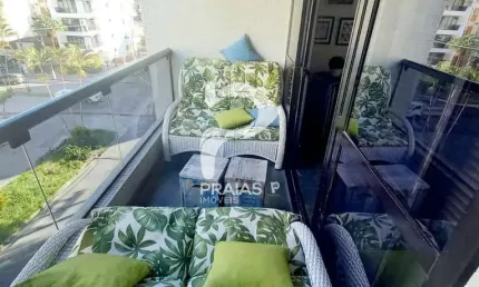 Apartamento com 2 quartos à venda na avenida venezuela, --, enseada, guarujá por r$ 450.000