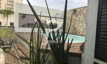 Cobertura com 3 quartos à venda na Avenida Venezuela, --, Enseada, Guarujá por R$ 900.000