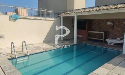 Cobertura com 3 quartos à venda na Rua Colômbia, --, Enseada, Guarujá por R$ 1.300.000