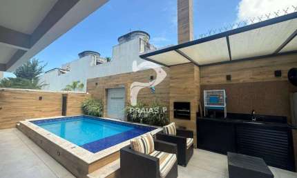 Casa em condomínio fechado com 4 quartos à venda na José Ignácio Correia, --, Enseada, Guarujá por R$ 1.400.000