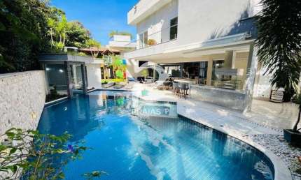 Casa em condomínio fechado com 7 quartos à venda na Alameda Bravo, --, Riviera, Bertioga por R$ 11.700.000