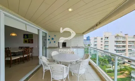 Apartamento com 4 quartos à venda na alameda do remo, --, riviera, bertioga por r$ 4.200.000