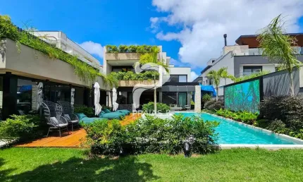 Casa em condomínio fechado com 7 quartos à venda na Rua Passeio Isabela, --, Riviera, Bertioga por R$ 27.000.000