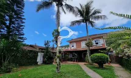 Casa em condomínio fechado com 4 quartos à venda na Seis (6), --, Balneário Praia do Pernambuco, Guarujá por R$ 850.000